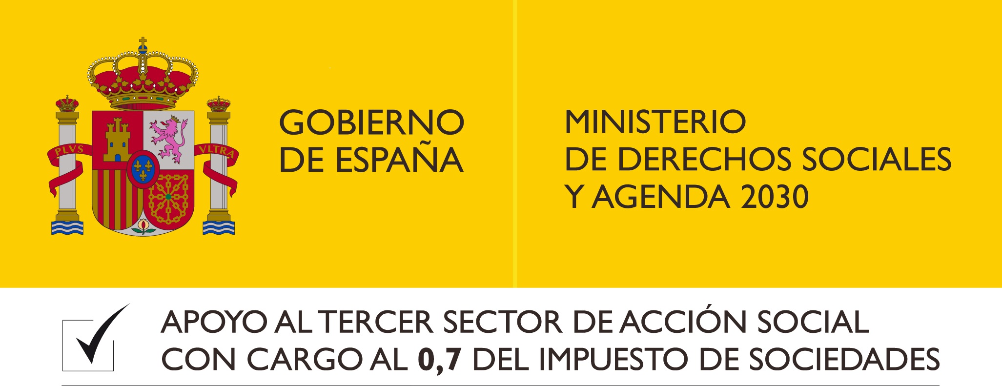 Ministerio de Derechos Sociales y Agenda 2030. Apoyo al tercer sector de Acción Social con cargo al 0.7 del Impuesto de Sociedades. GOBIERNO DE ESPAÑA.