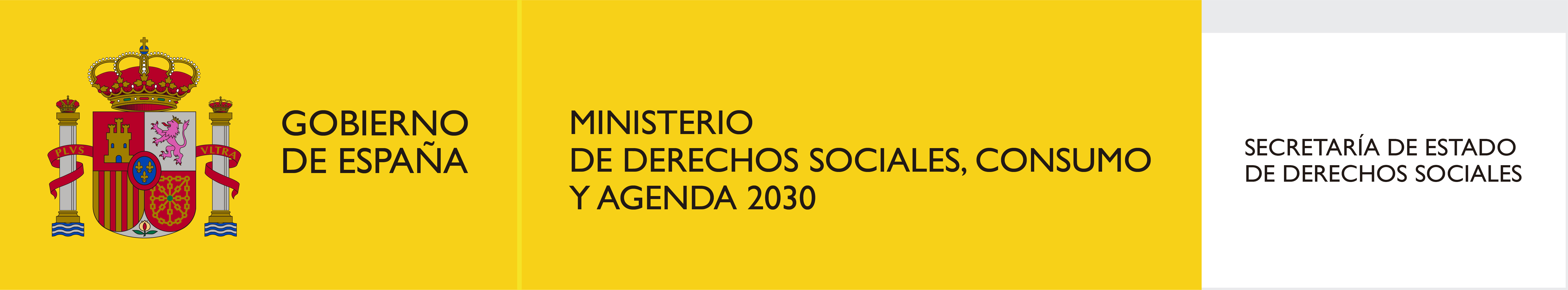 Ministerio de Derechos Sociales, Consumo y Agenda 2030. Secretaría del Estado de Derechos Sociales. GOBIERNO DE ESPAÑA.