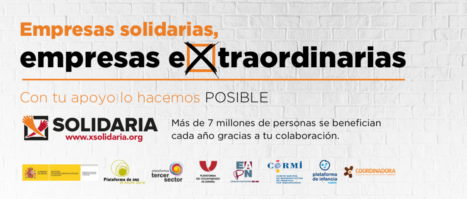 Las empresas podrán destinar un 0.7% de la cuota íntegra del Impuesto de Sociedades a fines de interés social