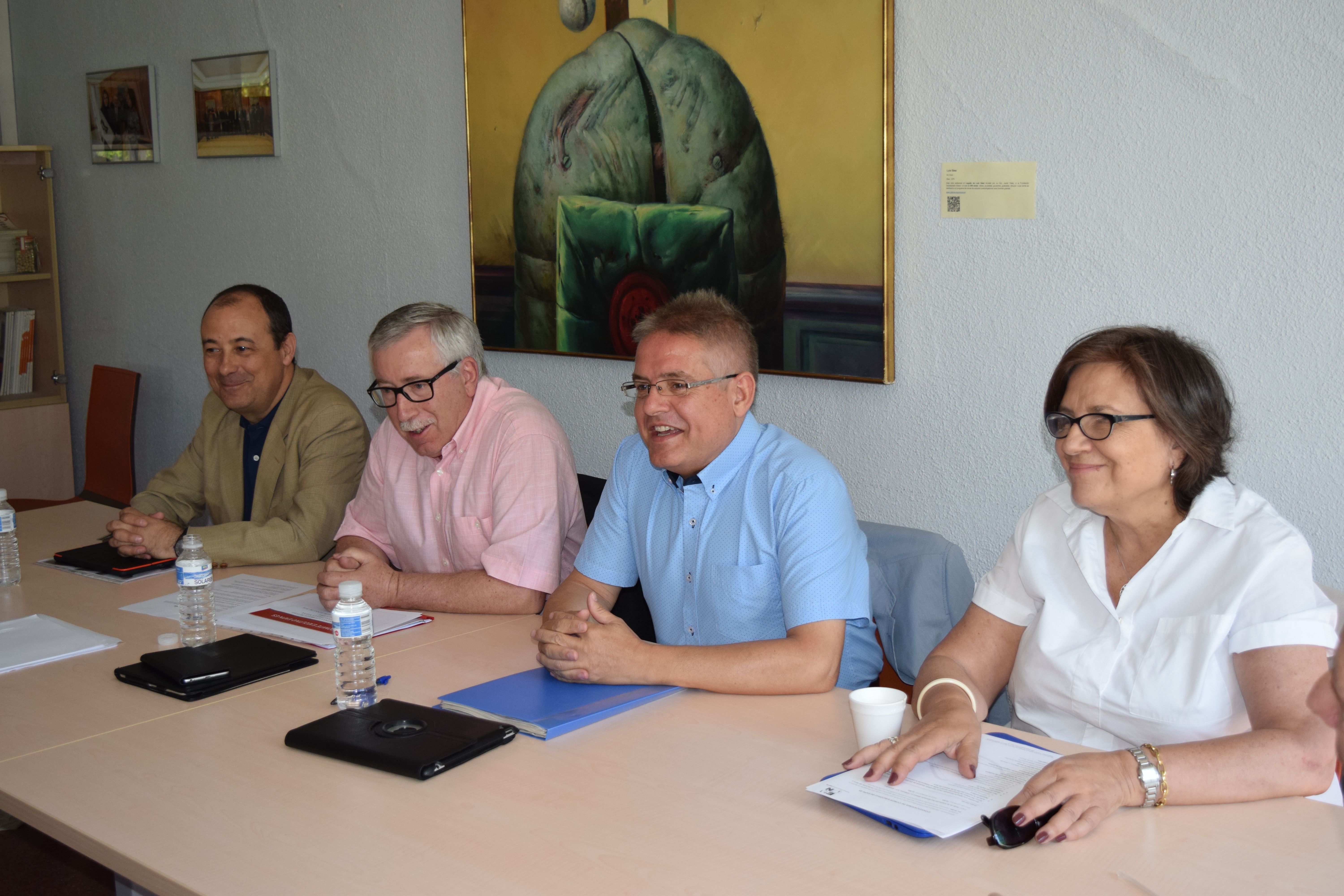Encuentro de EAPN España con representantes de CCOO